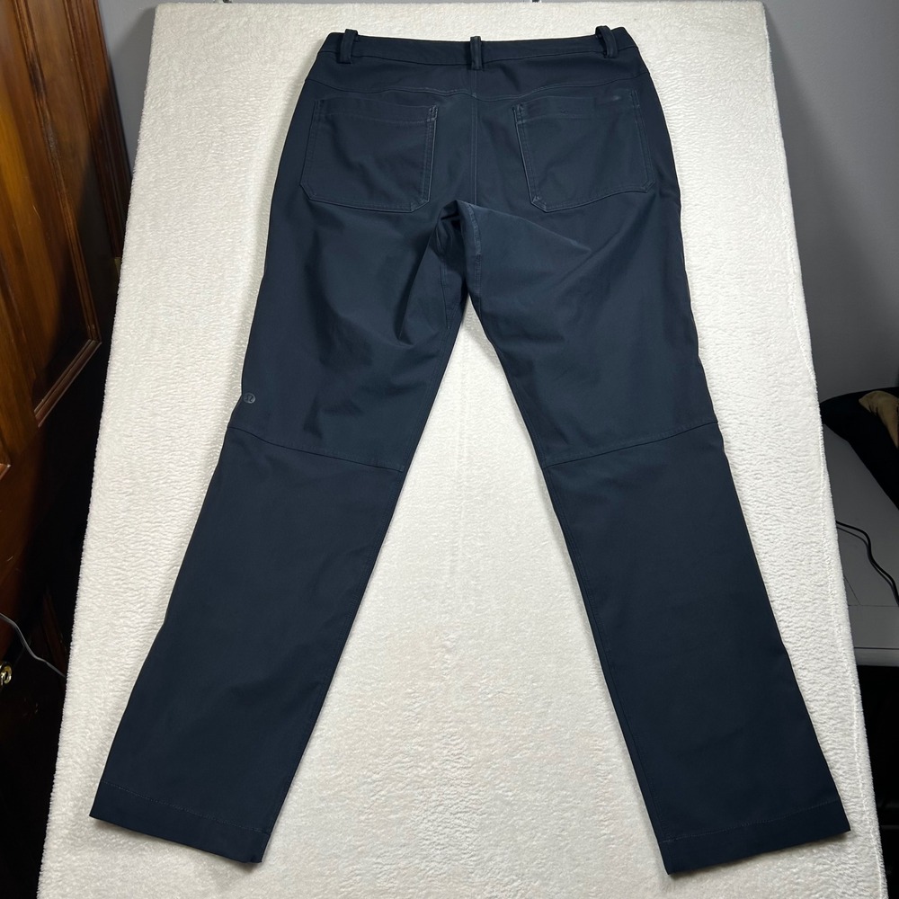 Lululemon ABC Pant Slim Trousers Mens 30 Navy Blue Technical Five Pocket Casual - Picture 5 of 10